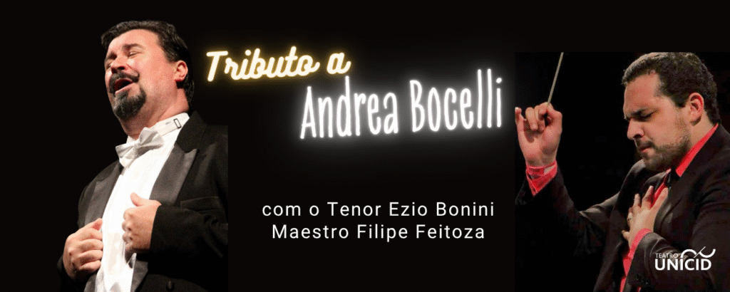 Tributo a Andrea Bocelli com a Mov Orquestra